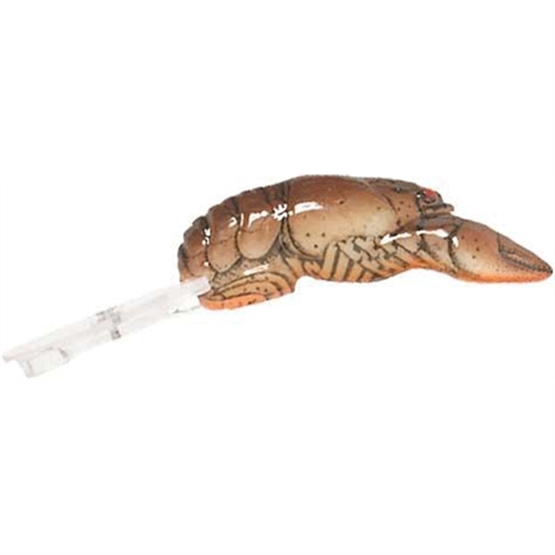 Picture of Rebel Teeny Wee Crawfish Bait, 1 1/2", 1/10 Oz, Ditch (Brown), Floating F7775