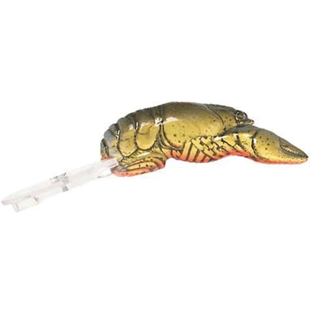 Picture of Rebel Teeny Wee Crawfish Bait, 1 1/2", 1/10 Oz, Moss Crawfish, Floating F7784