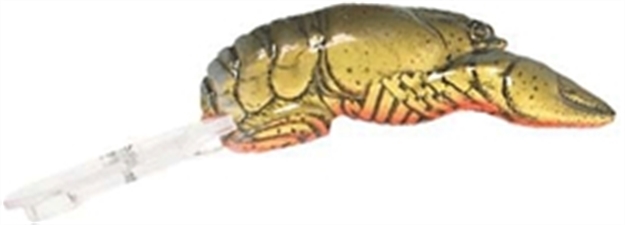Picture of Rebel Teeny Wee Crawfish Bait, 1 1/2", 1/10 Oz, Texas Red, Floating F7740