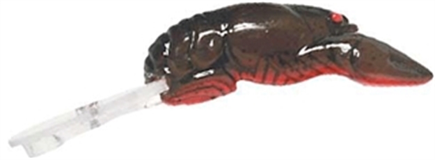Picture of Rebel Wee-Crawfish Crankbait, 2", 1/5 Oz, Chartreuse/Brown, Floating F7667