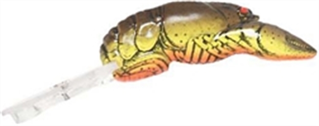 Picture of Rebel Wee-Crawfish Crankbait, 2", 1/5 Oz, Stream Crawfish, Floating F7660