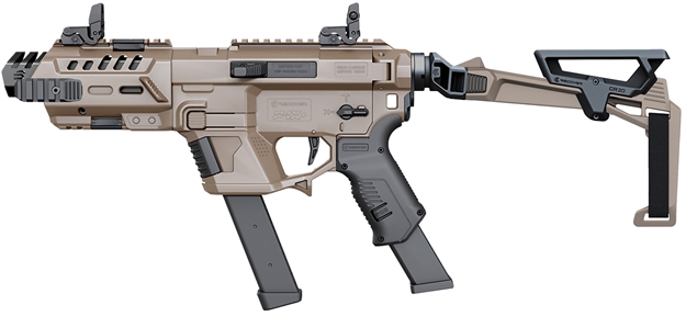 Picture of  Recover Tactical Pixpbfbr02 P-Ix+Basic  Pg9 Folding Brace Metal Front Guard Tan 7290117421604