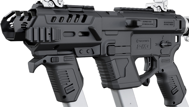 Picture of  Recover Tactical Pixpmg01 P-Ix+Mg  Pg9 Sr20 Metal Front Guard Black