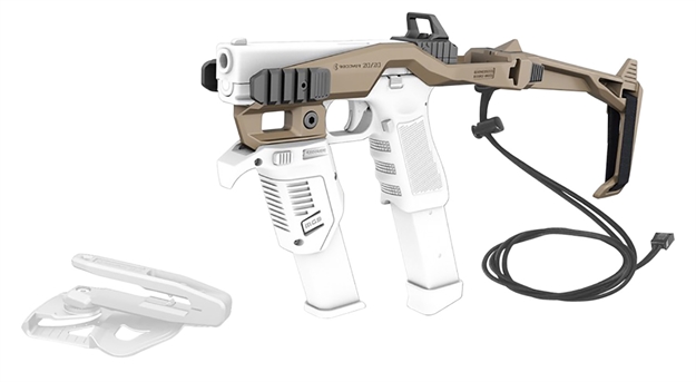 Picture of Recover Innovations Inc 20/20St Tactical 20/20 Stabilizer Kit  Synthetic Tan With Side Rails