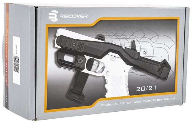 Picture of Recover Tactical  Tactical 20/21 Stabilizer Kit  Synthetic Tan Stock For Glock Large Frame