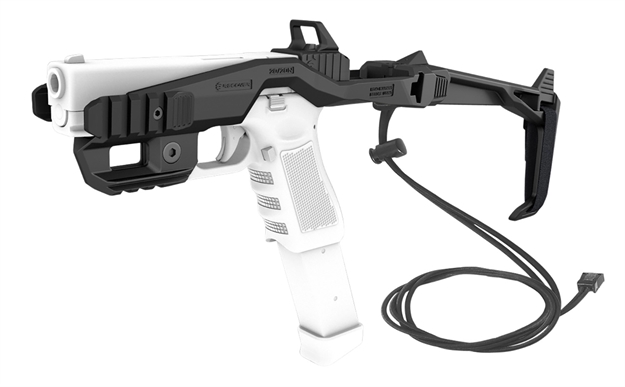 Picture of  Recover Tactical 2020Ns-01 Tactical 20/20 Stabilizer Kit  Synthetic Black Brace With Strap, Charging Handles, Minimalist Sling & Picatinny Side Rails For All Gen Glock 7290016552829