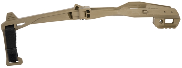 Picture of Recover Tactical 2021H-02 Tactical 20/21 Stabilizer Kit  Synthetic Tan Brace With Strap, Charging Handles, Minimalist Sling, Picatinny Rails& G7 Holster With Pistol Adapter For Large Frame Glock