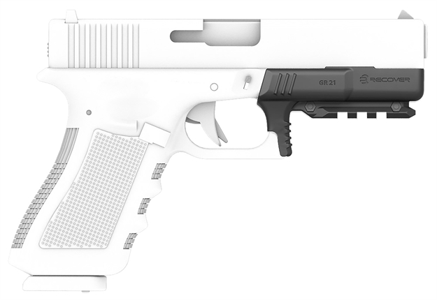 Picture of Recover Tactical Gr2101 Rail Adapter For Glock 20 &21  Black GR21-01