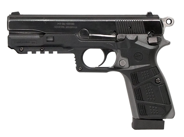 Picture of Recover Tactical Hpc01 Grip & Rail System  Black Polymer Picatinny For Browning Hi-Power HPC-01 7290017108254