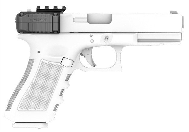 Picture of  Recover Tactical Pch1701 Pch17 Charging Handle Compatible W/ Glock 17/19/22/23/24/31/32/34/35/45 And G17t/G19t  Glass Reinforced Polymer