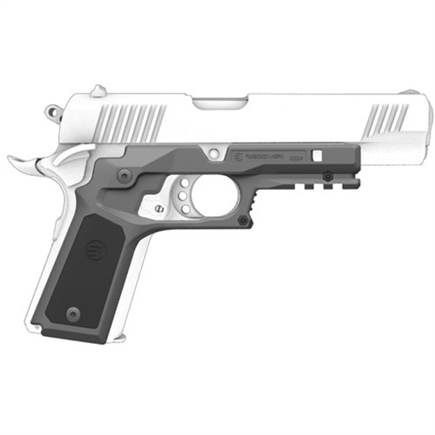 Picture of Recover Tactical Cc3p0102 Frame Grip  Black Polymer Frame With Interchangeable Black & Tan Panels For Standard Frame 1911 CC3PBTB 7290016552843