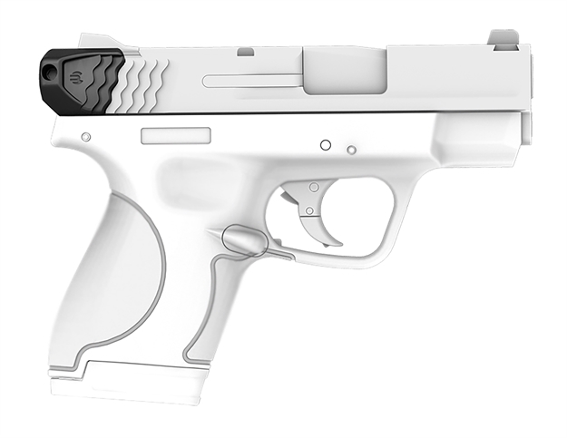 Picture of  Recover Tactical Sch9-01 Upper Charging Handle  Black Polymer S&W Shield Mod 1 & 2 9,40 7290017108063