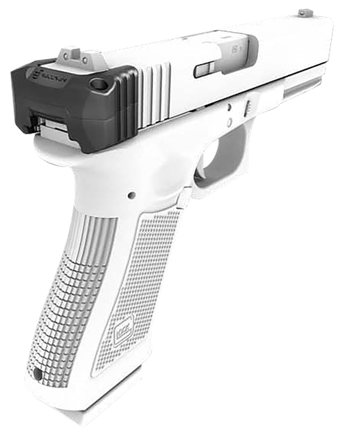 Picture of  Recover Tactical Gch1701 Upper Charging Handle  Black Polymer, Compatible W/Glock Gen1-5 17/19/24/26/27/35, Gen1-4 22/23 Ambidextrous 7290017108032