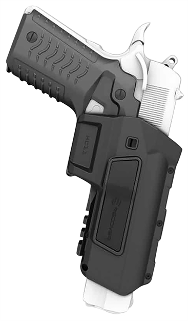 Picture of Recover Tactical Hc11ar01 Hc11 Holster Owb Black Polymer Belt Fits 1911 Right Hand HC11ARB