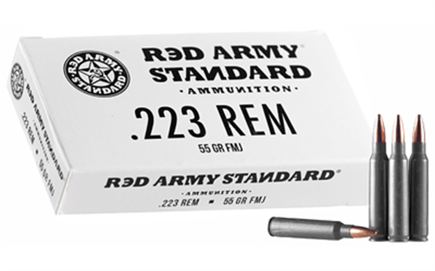 Picture of Red Army Standard Red Army Standard 223 Rem 55 GR Full Metal Jacket 20 Bx/ 50 CS