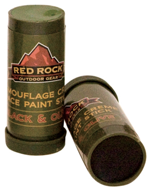 Picture of Red Rock Gear Rock 2-Sided Paint Stick Face Paint Green & Black