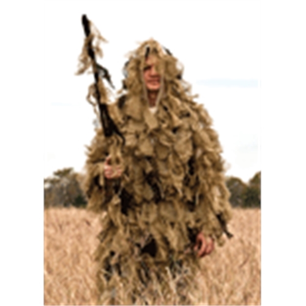 Picture of Red Rock Gear Rock Big Game Ghillie Suit Open Country Xl/Xxl 3 Pcs Leaf