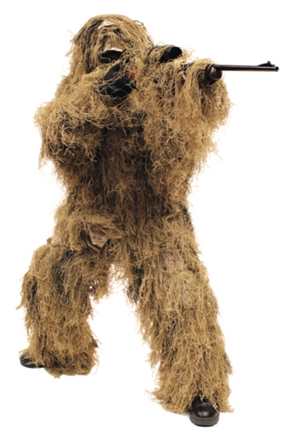 Picture of Red Rock Gear Rock Ghillie Suit Desert 5 Piece Adult Medium/Large 70916ML