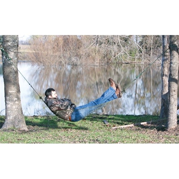 Picture of Red Rock Gear Rock Nylon Hammock Holds 250 Pounds W/ Nylon Carry Bag 06003