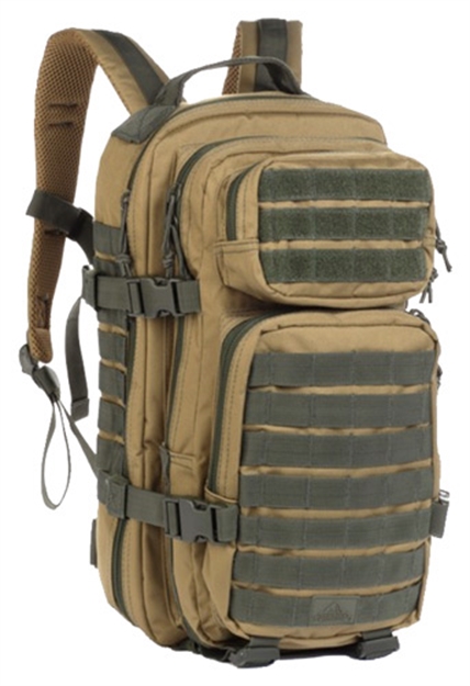 Picture of Red Rock Gear Rock Rebel Assault Pack Coyote W/ Olive Webbing 80136CO 846637000781
