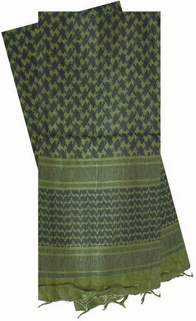 Picture of Red Rock Gear Rock Shemagh Head Wrap Od/Black 70-00