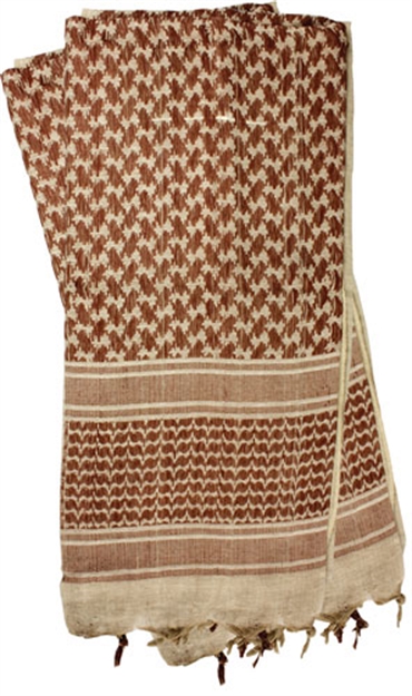 Picture of Red Rock Gear Rock Shemagh Head Wrap Tan/Brown