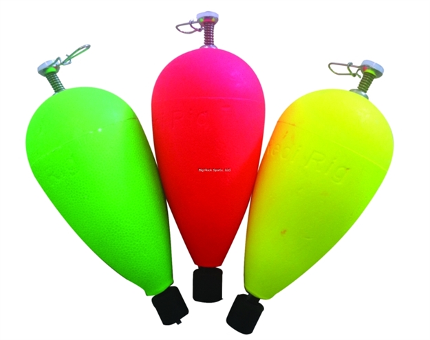 Picture of Redi-Rig Release Floats IN Neon Green,Yellow & Red