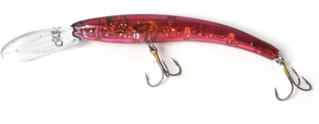 Picture of Reef Runner Deep Diver 800 Rattling Minnow, 28 FT Diving Depth,  6-3/16", 5/8 Oz, Dirty Penny