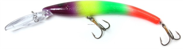 Picture of Reef Runner Deep Diver 800 Rattling Minnow, 28 FT Diving Depth 6-3/16", 5/8 Oz, Fruit Stripe