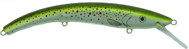 Picture of Reef Runner Deep Diver 800 Rattling Minnow, 28 FT Diving Depth, 6 3/16", 5/8 Oz, Glowby, Floating