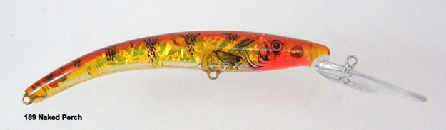 Picture of Reef Runner Deep Diver 800 Rattling Minnow, 28 FT Diving Depth, 6 3/16", 5/8 Oz, Naked Perch, Floating