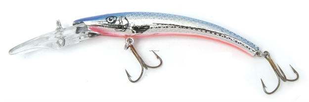 Picture of Reef Runner Deep Little Ripper 600 Minnow, 21 FT Diving Depth, 4-9/16", 1/4 Oz, Blue Hawiian