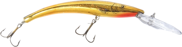 Picture of Reef Runner Deep Little Ripper 600 Minnow, 21 FT Diving Depth, 4 9/16", 1/4 Oz, Golden Shiner, Floating
