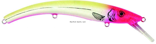 Picture of Reef Runner Deep Little Ripper 600 Minnow, 21 FT Diving Depth, 4 9/16", 1/4 Oz, Pink Lemonade, Floating