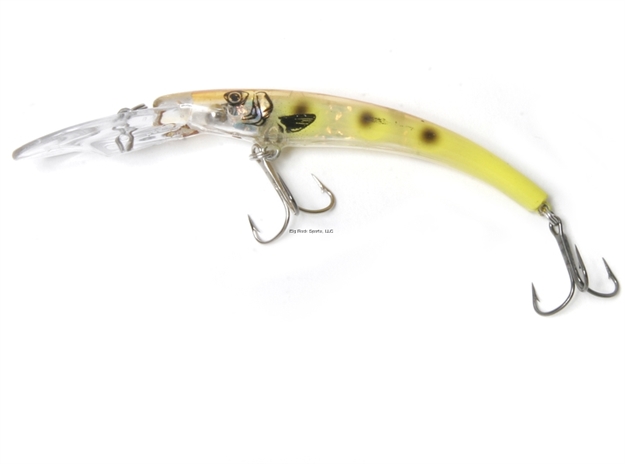 Picture of Reef Runner Deep Little Ripper 600 Minnow, 21 FT Diving Depth, 4-9/16", 1/4 Oz, Rotten Banana