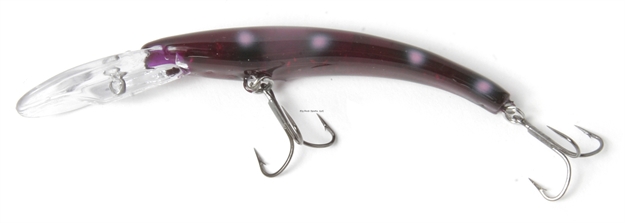 Picture of Reef Runner Deep Little Ripper 600 Minnow, 21 FT Diving Depth, 4-9/16", 1/4 Oz, Toxic Purple