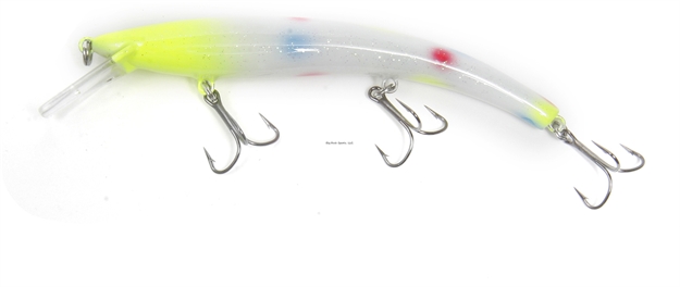 Picture of Reef Runner Ripstick 700 Rattling Minnow Jerkbait, 12 FT Diving Depth, 5-9/16", 5/8 Oz, Chartreuse Wonderbread