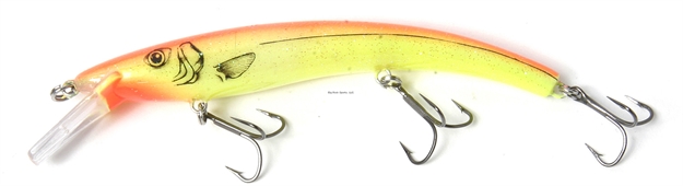 Picture of Reef Runner Ripstick 700 Rattling Minnow Jerkbait, 12 FT Diving Depth, 5-9/16", 5/8 Oz, Flame
