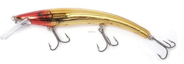 Picture of Reef Runner Ripstick 700 Rattling Minnow Jerkbait, 12 FT Diving Depth, 5-9/16", 5/8 Oz, Gold Clown