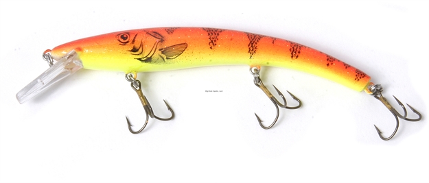 Picture of Reef Runner Ripstick 700 Rattling Minnow Jerkbait, 12 FT Diving Depth, 5-9/16", 5/8 Oz, Hot Tamale