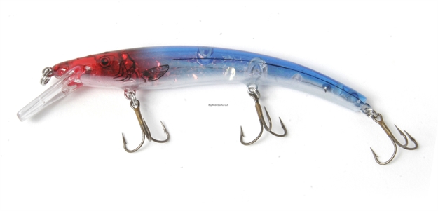 Picture of Reef Runner Ripstick 700 Rattling Minnow Jerkbait, 12 FT Diving Depth, 5-9/16", 5/8 Oz, Patriot