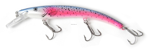 Picture of Reef Runner Ripstick 700 Rattling Minnow Jerkbait, 12 FT Diving Depth, 5-9/16", 5/8 Oz, Rainbow Trout
