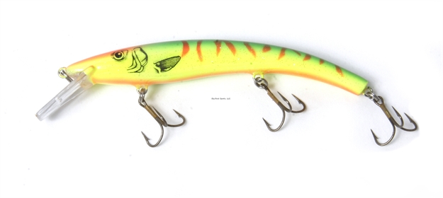 Picture of Reef Runner Ripstick 700 Rattling Minnow Jerkbait, 12 FT Diving Depth, 5-9/16", 5/8 Oz, Red Hot Tiger