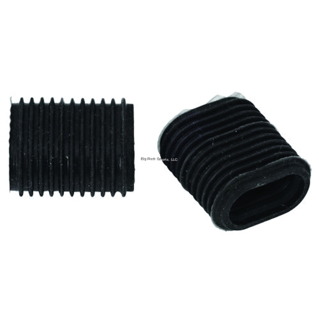 Picture of Reel Grip Slip ON Rubber Reel Handle Knob Cover, 2 Pc, Black