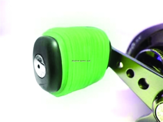 Picture of Reel Grip Slip ON Rubber Reel Handle Knob Cover, 2 Pc, Glow IN The Dark Green