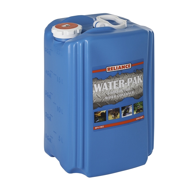 Picture of Reliance Aqua-Pak Water Container 5 Gallon