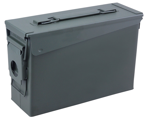Picture of Reliant 10104 Ammo Can  30 Cal Green Metal 10.87" X 3.75" X 7" (Empty Can) RRG-1007-02