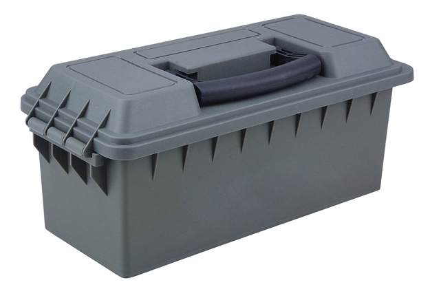 Picture of Reliant 10116 Shotgun Shell Box Ranger Rugged Green Plastic 13.62" X 5.62" X 5.62" RRG-1006-02