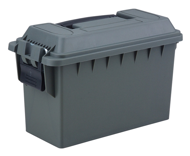 Picture of Reliant 10122 Ammo Box  50 Cal Green Plastic 13.75" X 7.50" X 9" (Empty Box) RRG-1003-02