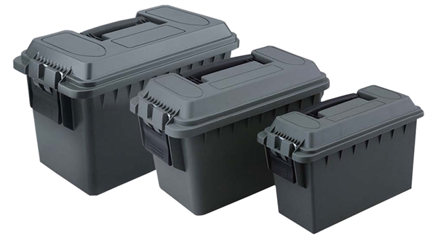 Picture of Reliant 10126 3-Piece Ammo Box  30 Cal 50 Cal Green Plastic RRG-1002-3-4-02